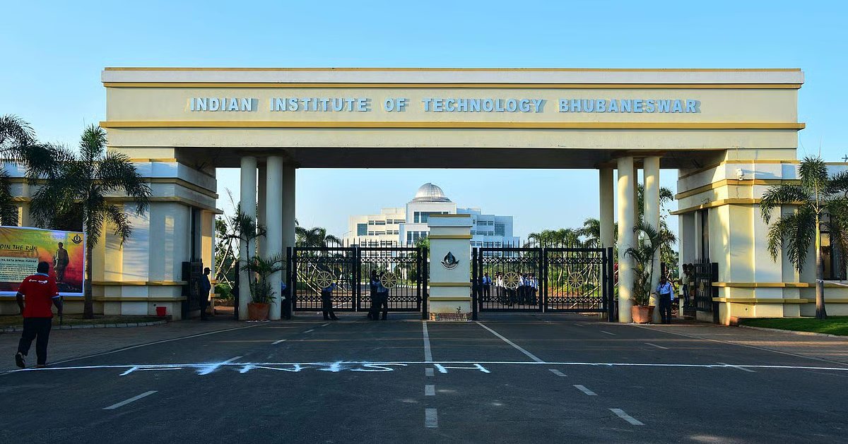 The main gate of IIT Bhubaneswar.